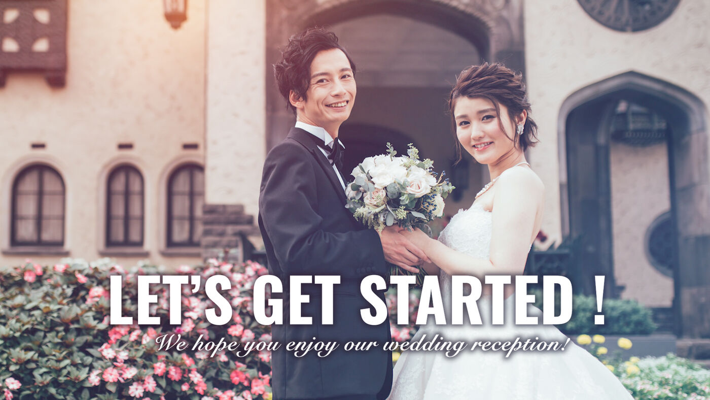 英語コメントの画面例(LET’S GET STARTED)
